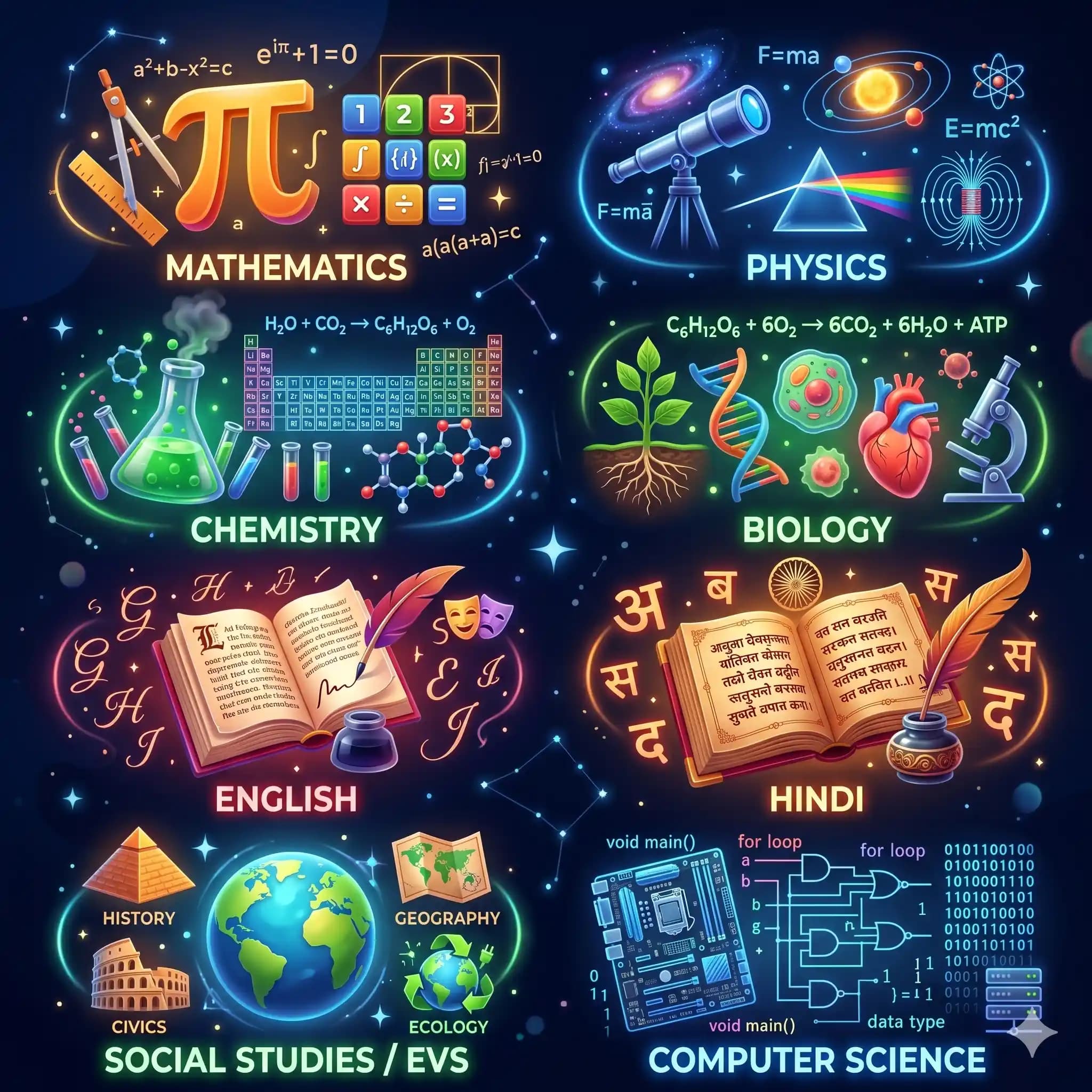 Every board. Every subject. 